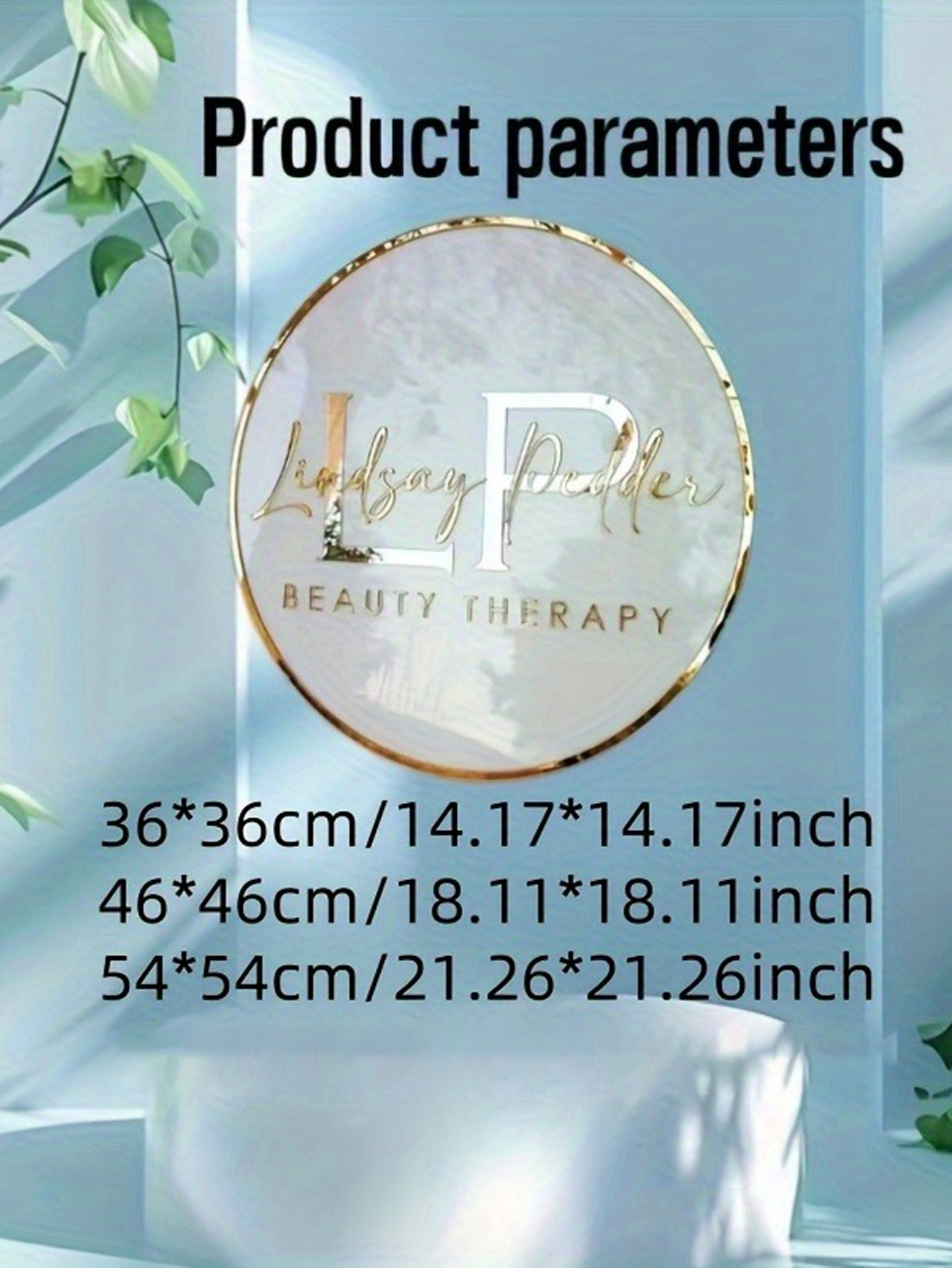 Personalized Acrylic Logo Display Board